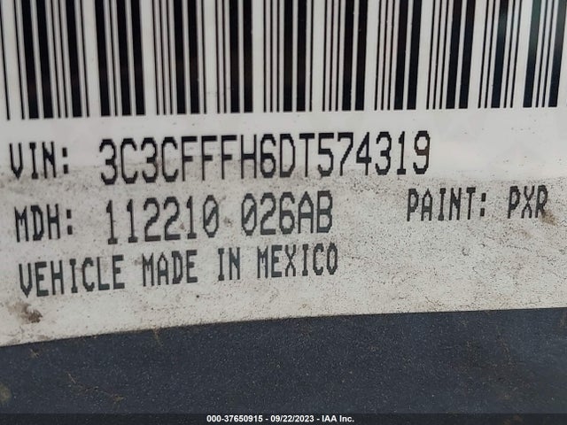 2013 FIAT 500 3C3CFFFH6DT574319 Photo 8