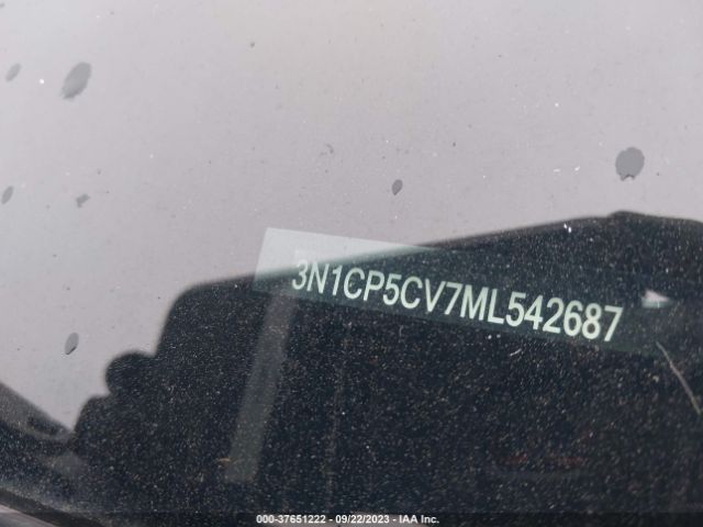 3N1CP5CV7ML542687 Nissan KICKS SV