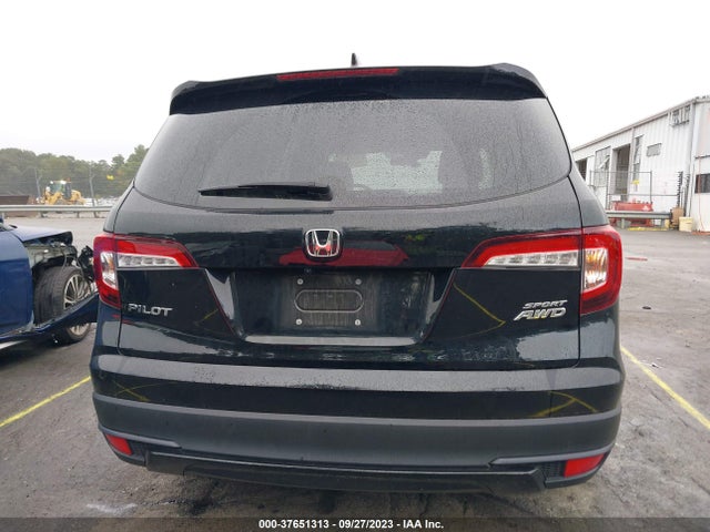 2022 HONDA PILOT SPORT VIN: 5FNYF6H39NB048575