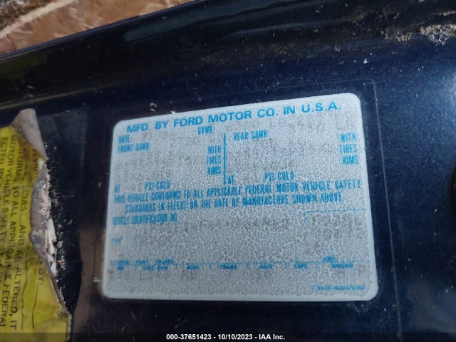 1985 FORD ECONOLINE E150 VAN VIN: 1FTEE14F6FHA84962