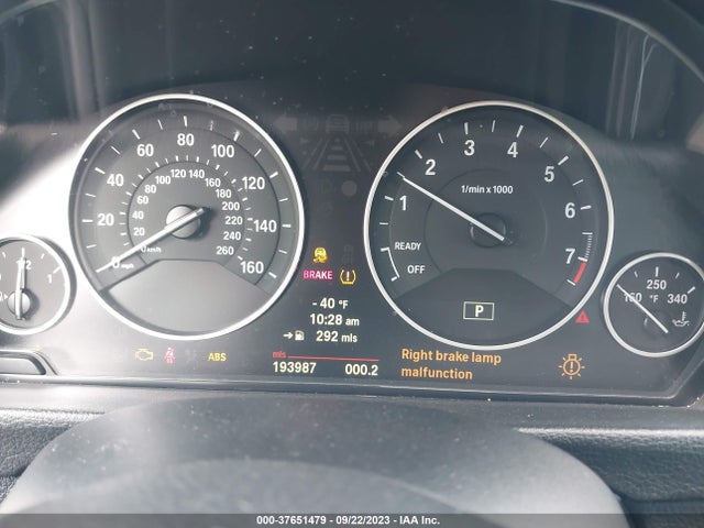2013 BMW 3 SERIES 328I VIN: WBA3C1C58DF443787