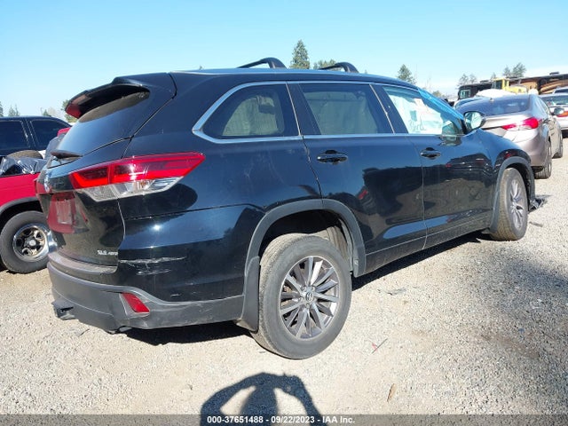 Toyota Highlander Xle/se 2017 5TDJZRFH4HS415472 Image 4