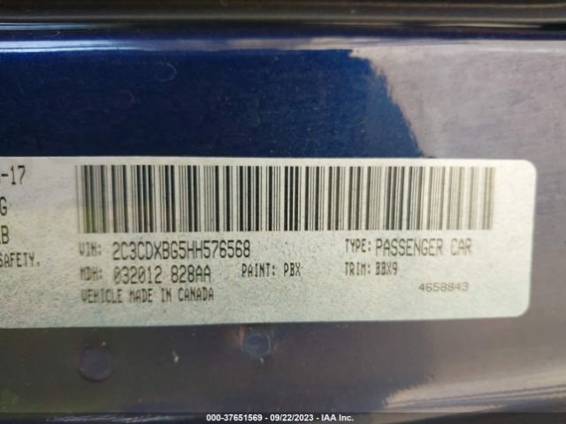 2C3CDXBG5HH576568 Dodge Charger Se
