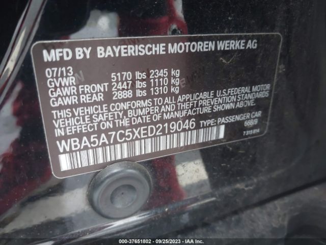 WBA5A7C5XED219046 BMW 528i Xdrive