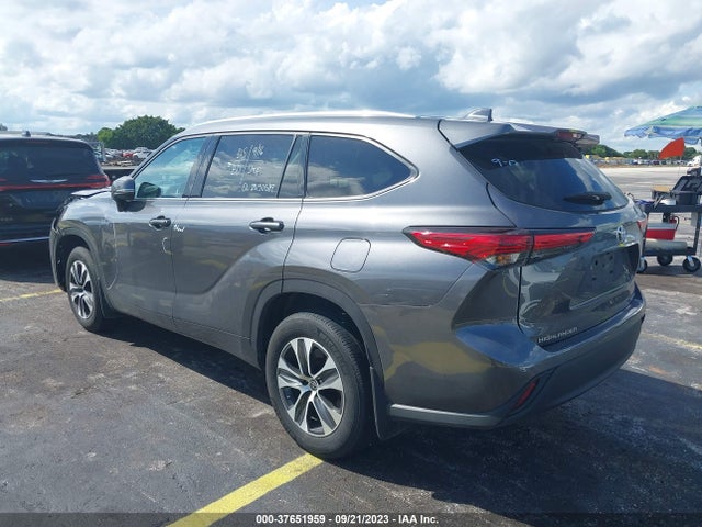 2021 TOYOTA HIGHLANDER XLE VIN: 5TDGZRBH4MS549201