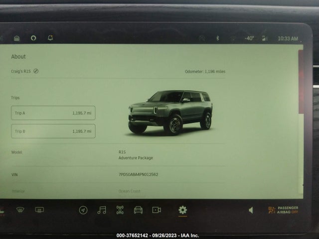 Rivian R1s Adventure 2023 7PDSGABA4PN012562 Image 15