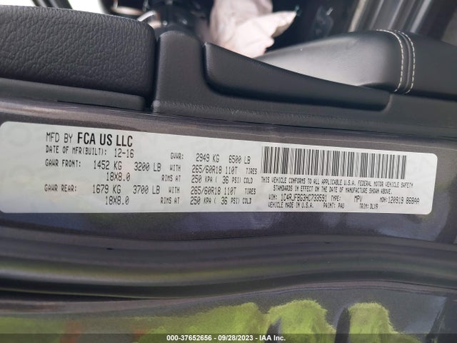Jeep Grand Cherokee Limited 2017 1C4RJFBG3HC733591 Image 9