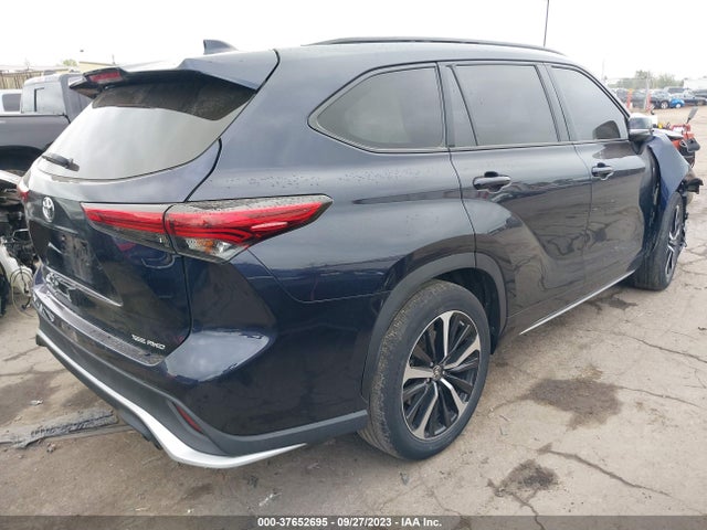 Toyota Highlander Xse 2021 5TDLZRBH0MS062219 Image 4