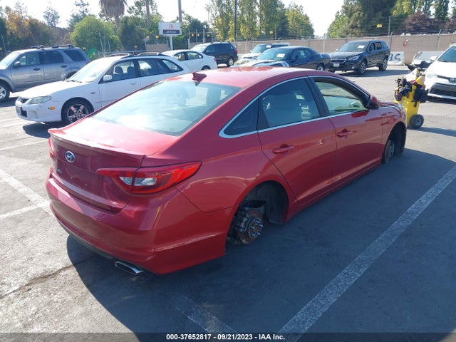 Hyundai Sonata 2.4l 2017 5NPE24AF0HH530283 Image 4
