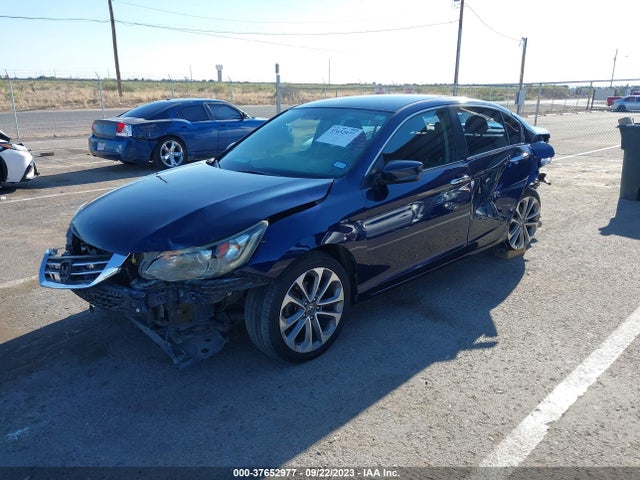2013 HONDA ACCORD SDN SPORT VIN: 1HGCR2F50DA155392