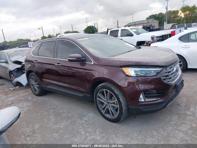 2019 FORD EDGE TITANIUM VIN: 2FMPK3K91KBC35350