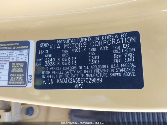 KNDJX3A58E7029689 KIA Soul !