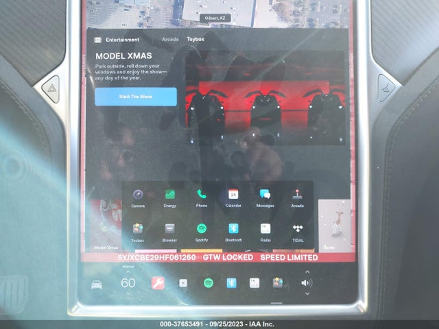Tesla Model X 90d/75d/100d 2017 5YJXCBE29HF061260 Image 17