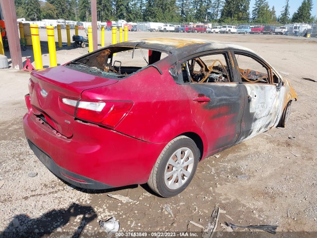 KIA RIO LX 2014 KNADM4A35E6326206 Image 4