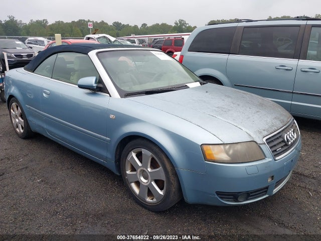 2006 AUDI A4 3.0L VIN: WAUDT48H16K009200