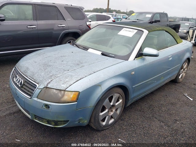 2006 AUDI A4 3.0L VIN: WAUDT48H16K009200