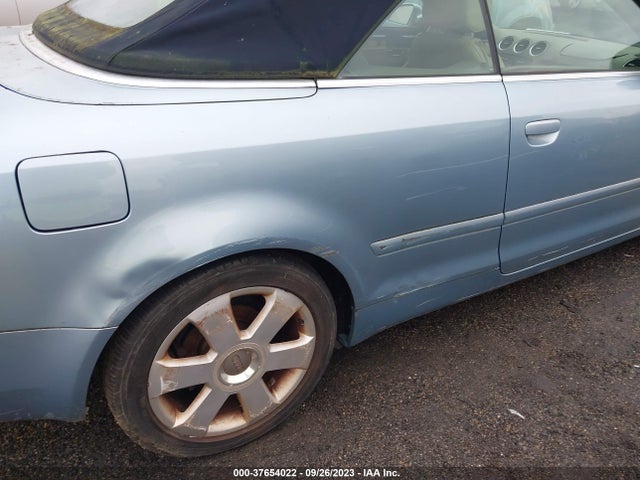2006 AUDI A4 3.0L VIN: WAUDT48H16K009200