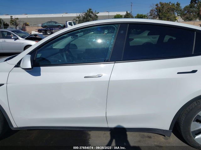 2021 TESLA MODEL Y LONG RANGE VIN: 5YJYGDEE0MF276163