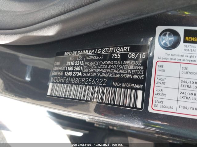 WDDHF6HB8GB256322 Mercedes-Benz E-class E 400