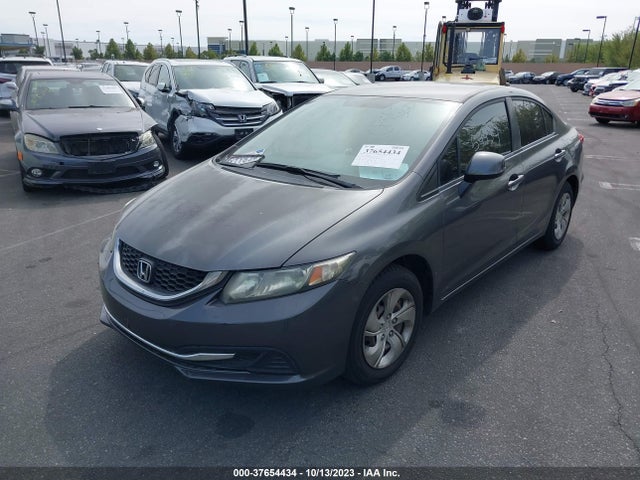 2013 HONDA CIVIC SDN LX VIN: 2HGFB2F57DH523327