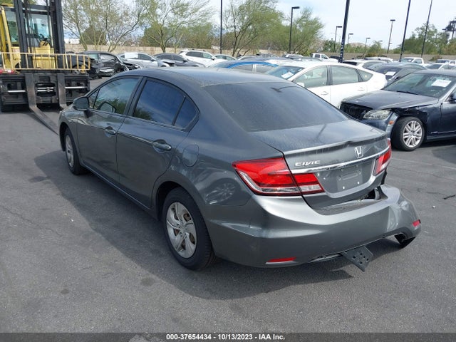2013 HONDA CIVIC SDN LX VIN: 2HGFB2F57DH523327