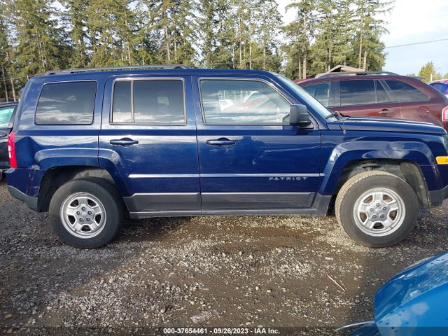 2015 JEEP PATRIOT SPORT VIN: 1C4NJRBB6FD321709