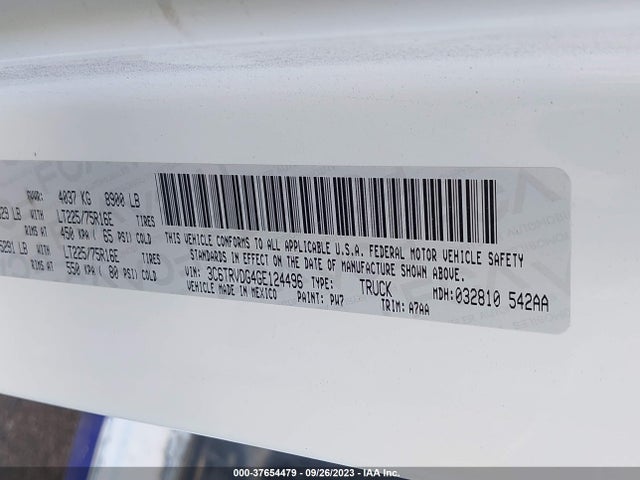RAM Promaster Cargo Van 2016 3C6TRVDG4GE124496 Image 9