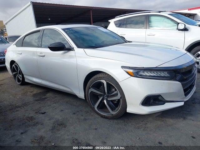 2021 HONDA ACCORD SEDAN SPORT VIN: 1HGCV2F33MA029540