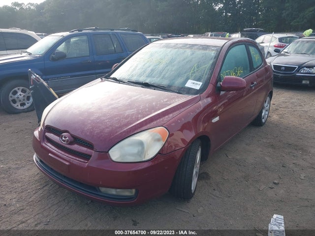 2007 HYUNDAI ACCENT SE VIN: KMHCN36C67U007454
