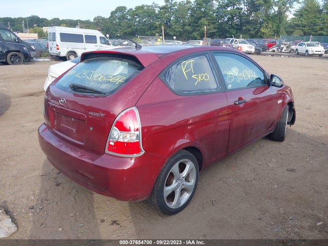 2007 HYUNDAI ACCENT SE VIN: KMHCN36C67U007454