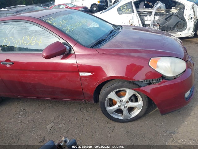 2007 HYUNDAI ACCENT SE VIN: KMHCN36C67U007454