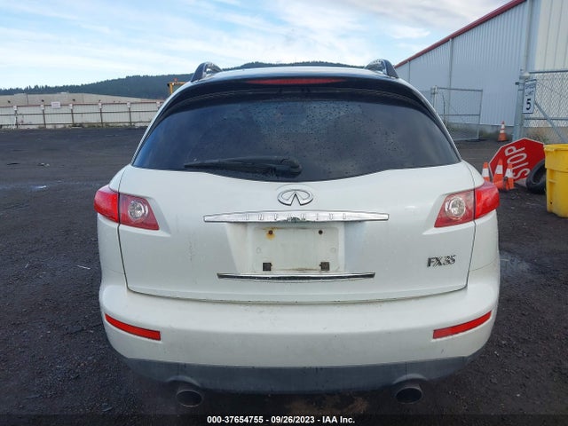 2005 INFINITI FX35 VIN: JNRAS08UX5X106699