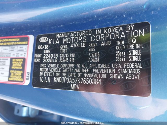 KNDJP3A57K7650384 KIA SOUL +