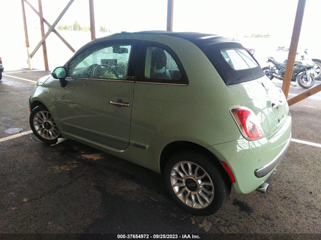 2012 FIAT 500C 3C3CFFER8CT207754 Photo 2