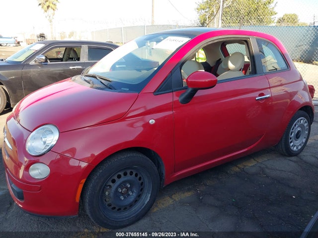 2012 FIAT 500 POP VIN: 3C3CFFAR8CT120667