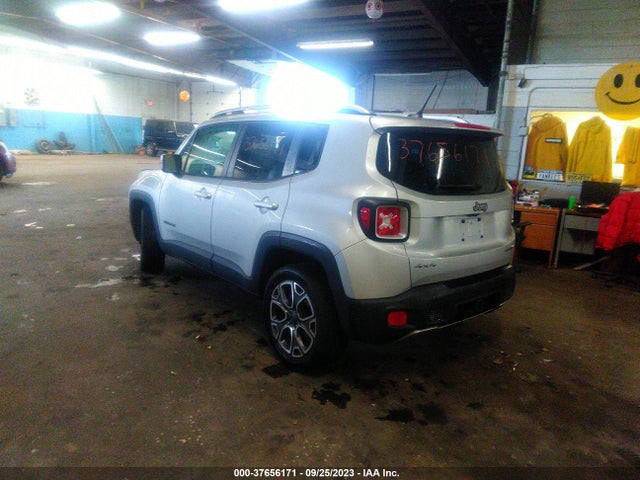 2016 JEEP RENEGADE LIMITED VIN: ZACCJBDT2GPD75094