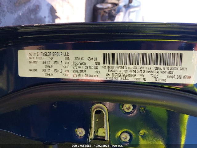 1C6RR6KT0ES416558 RAM 1500 Express