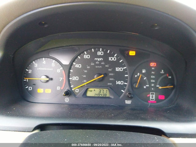 1999 HONDA ACCORD CPE EX VIN: 1HGCG2256XA009983
