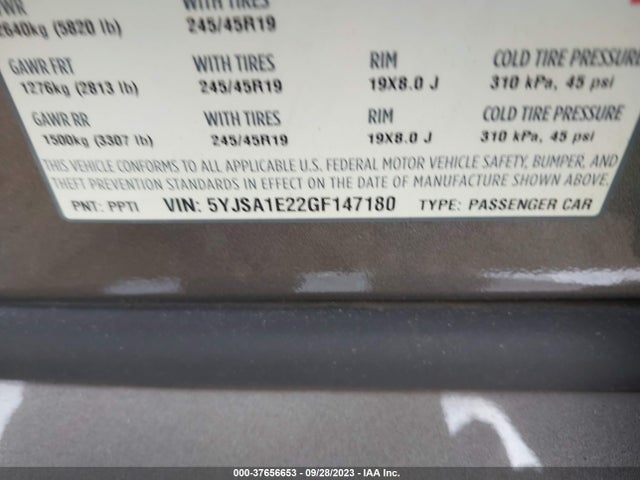 5YJSA1E22GF147180 Tesla Model S 90d/70d/75d/60d/85d