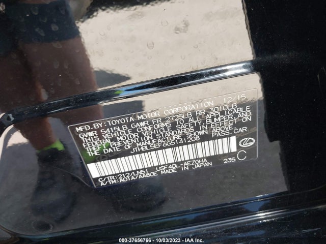 JTHBL5EF6G5141208 Lexus LS 460