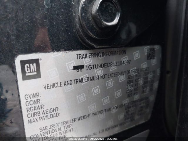 1GTU9DED8LZ104097 GMC Sierra 1500 Slt