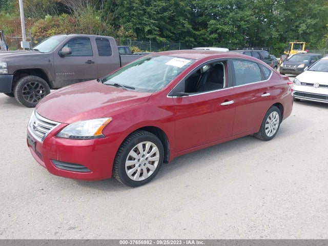 2015 NISSAN SENTRA SV VIN: 3N1AB7AP3FL674905