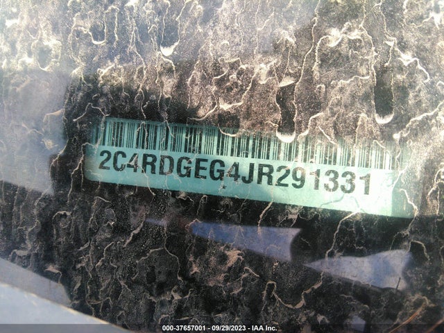 Dodge Grand Caravan Gt 2018 2C4RDGEG4JR291331 Image 9