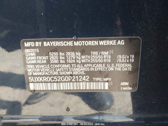 5UXKR0C52G0P21242 BMW X5 Xdrive35i