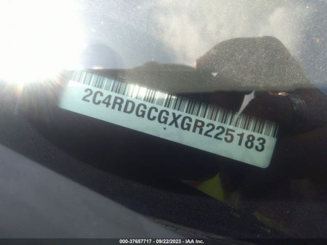 2C4RDGCGXGR225183 Dodge Grand Caravan Sxt