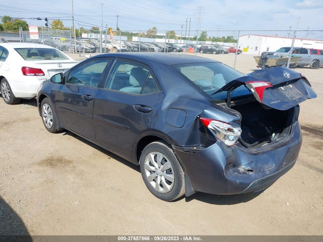 2016 TOYOTA COROLLA LE VIN: 2T1BURHE9GC611646