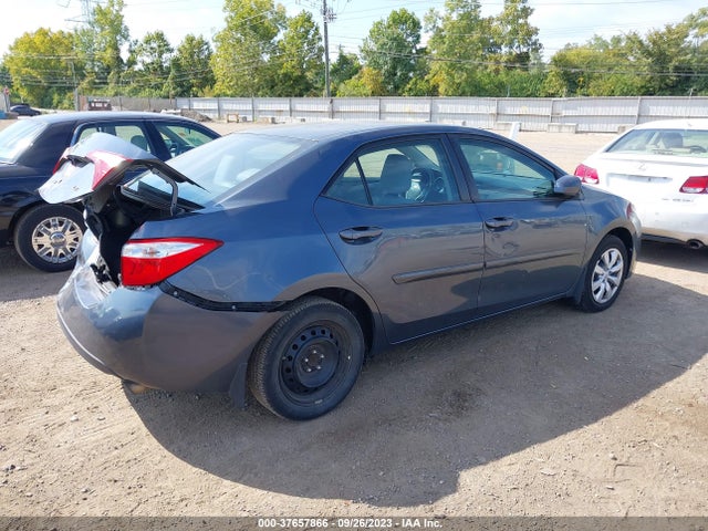 2016 TOYOTA COROLLA LE VIN: 2T1BURHE9GC611646