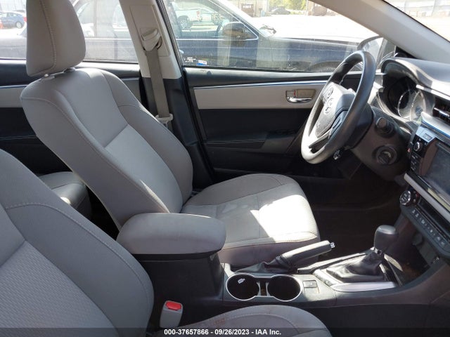 2016 TOYOTA COROLLA LE VIN: 2T1BURHE9GC611646