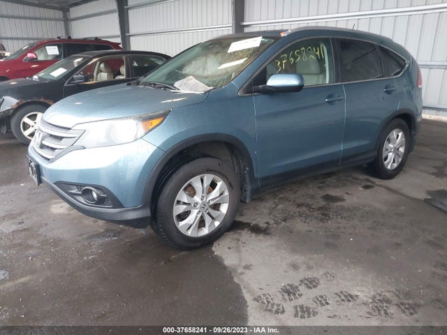 Honda Cr-v Ex-l 2014 2HKRM4H73EH665134 Image 2