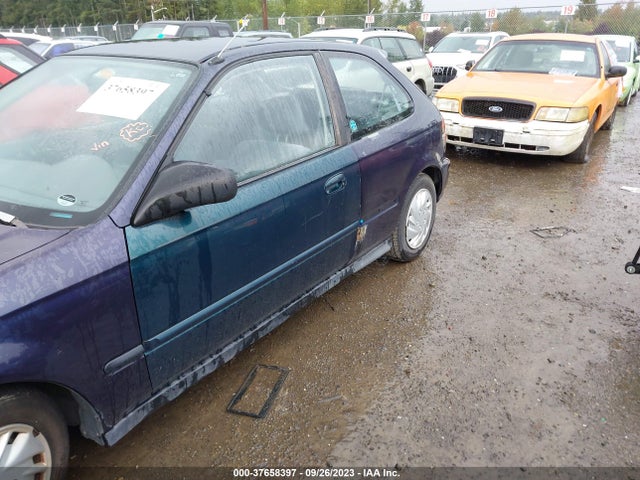 1997 HONDA CIVIC DX VIN: 2HGEJ6442VH118316